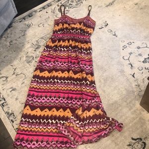 Loft Pink Maxi Dress